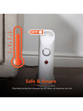 Warmlite oil filled radiator 650W thermostat, UK version
