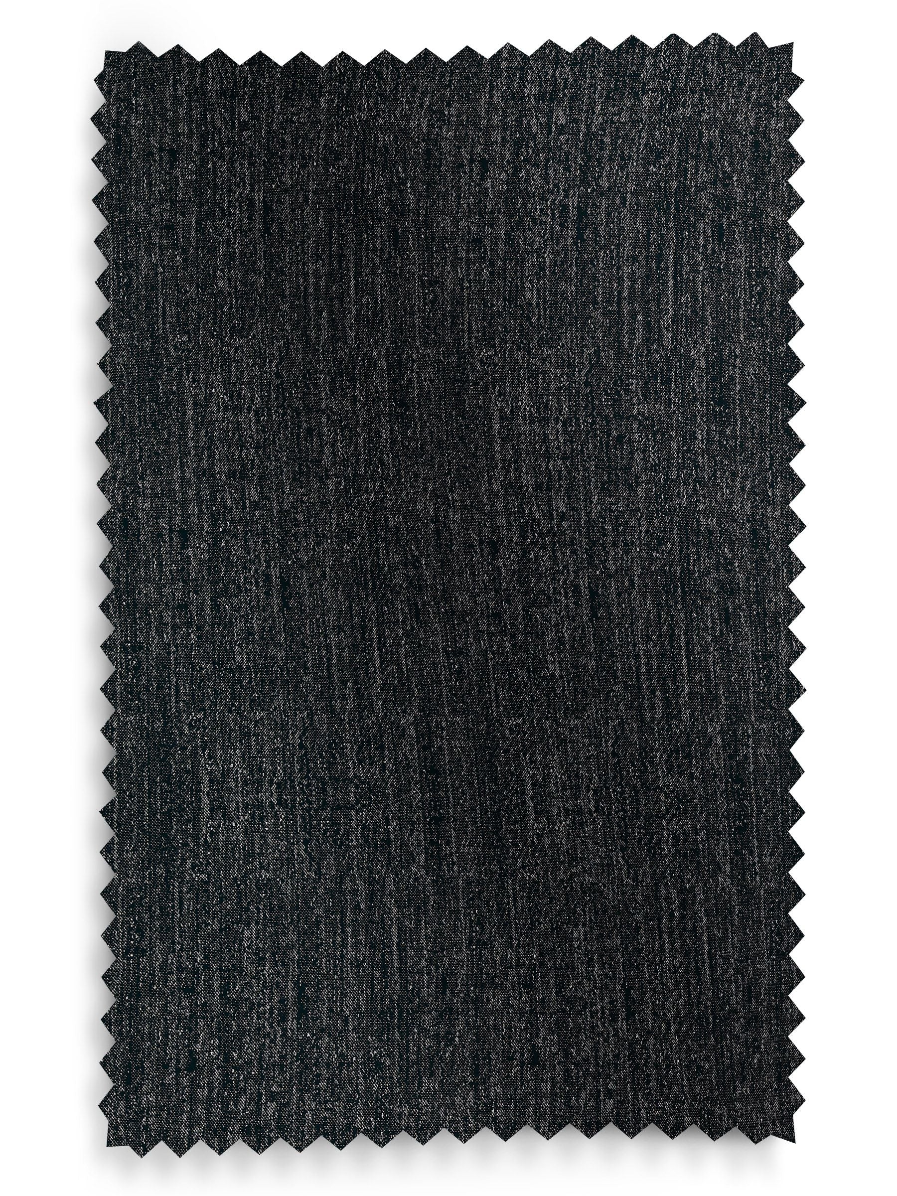 Black glittery roman blind made to measure - British product