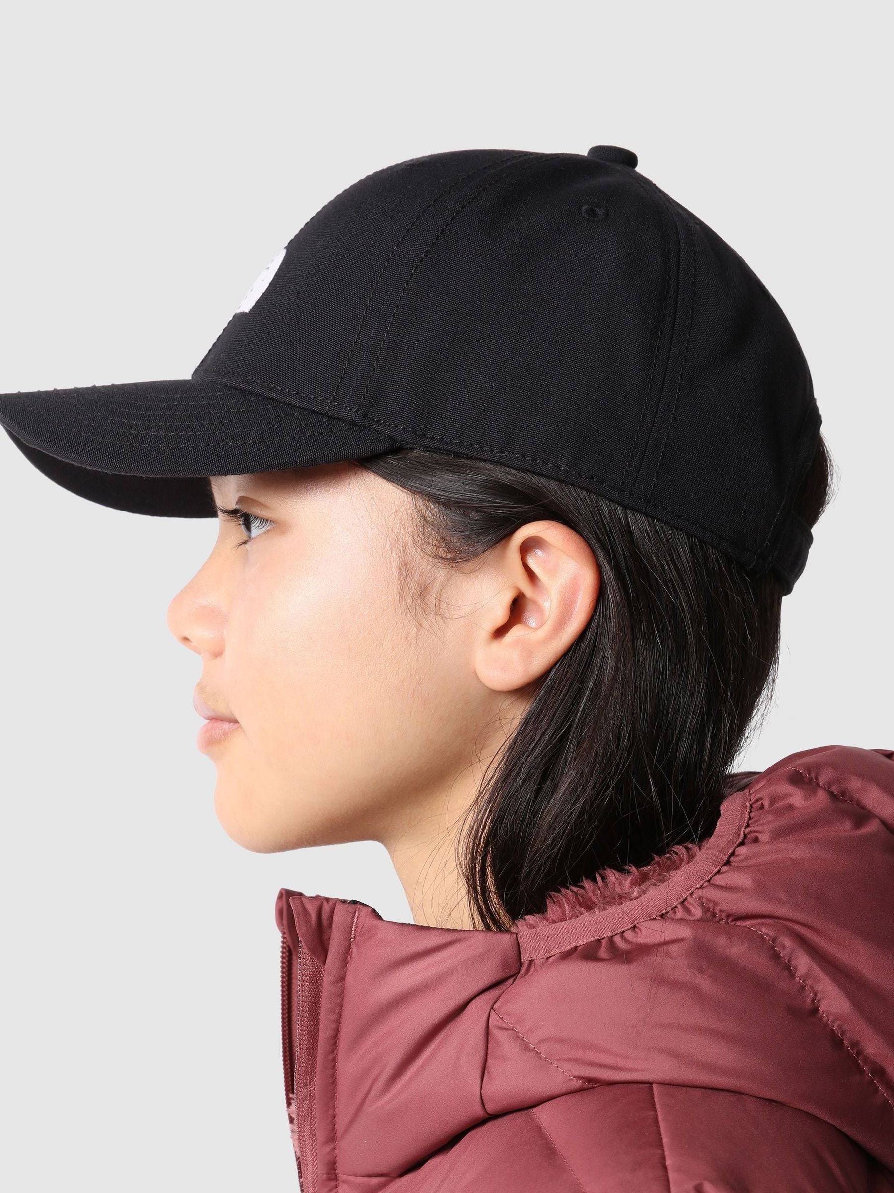 The North Face black kids Classic 66 cap imported from the UK
