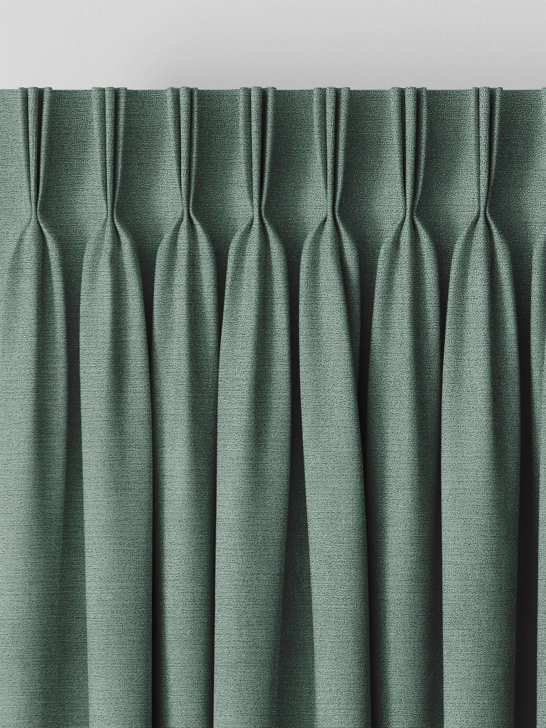 Abbott Ocean Green made to measure curtains - British product
