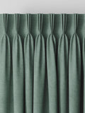 Abbott Ocean Green made to measure curtains - British product