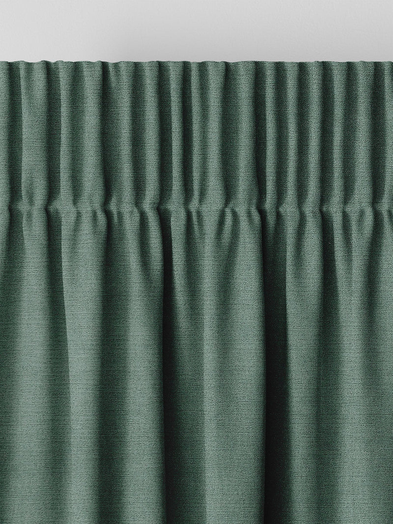 Abbott Ocean Green made to measure curtains - British product