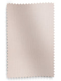 Pink glittery made to measure roman blind, imported from the UK