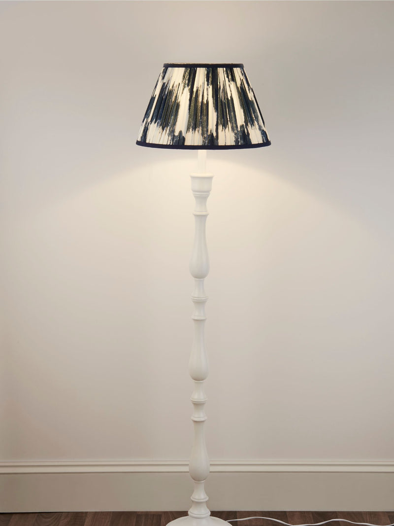 Searchlight cream candlestick floor lamp base 132cm - British product