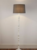 Searchlight cream candlestick floor lamp base 132cm - British product