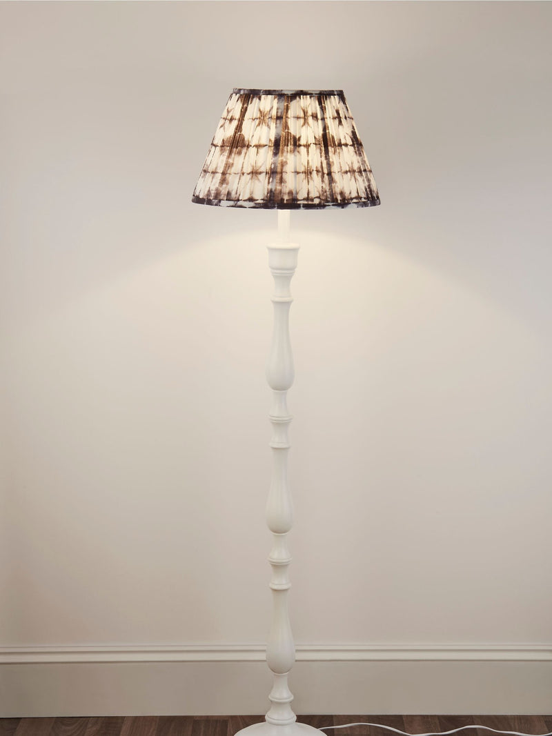 Searchlight cream candlestick floor lamp base 132cm - British product