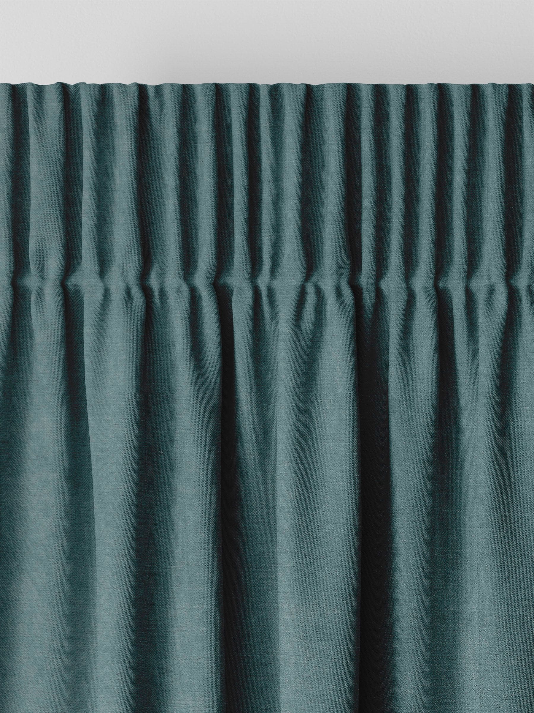Riviera Blue Abbott made to measure curtains (British brand)