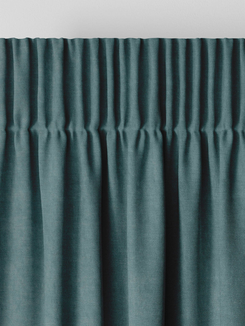 Riviera Blue Abbott made to measure curtains (British brand)