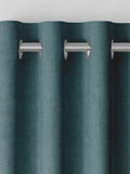 Riviera Blue Abbott made to measure curtains (British brand)