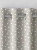 Ditsy Stars curtains natural 100% cotton made to measure, imported from the UK