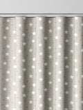 Ditsy Stars curtains natural 100% cotton made to measure, imported from the UK