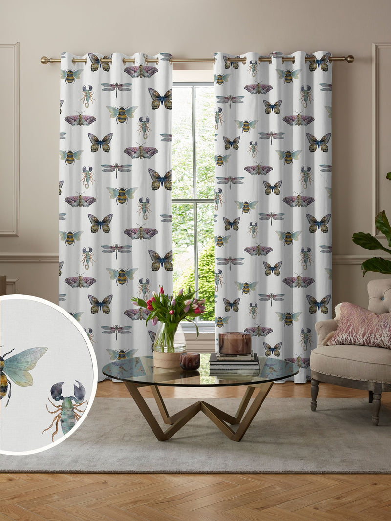Voyage Maison natural linen Fray curtains, UK version