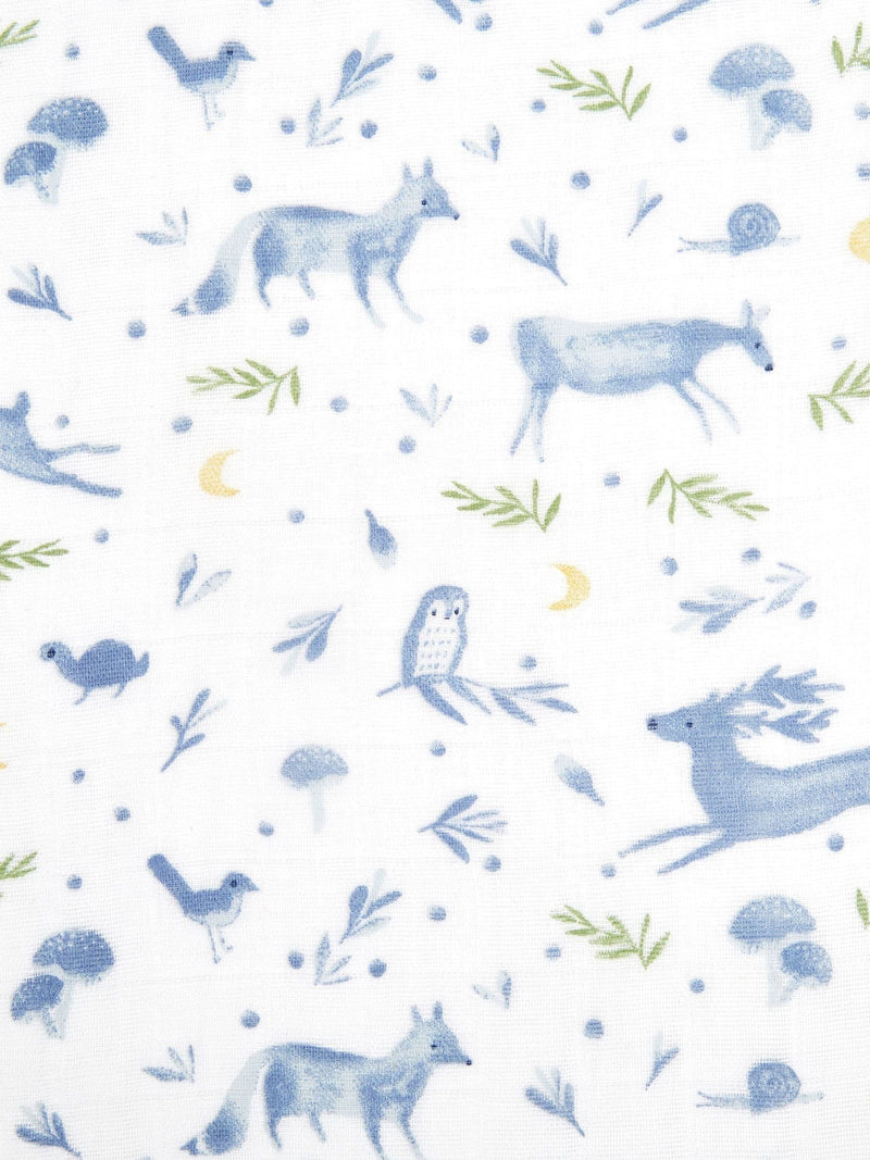 aden + anais blue muslin blankets 2-pack - British product
