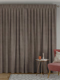 Bark Brown Jangga made to measure curtains - British product