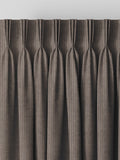 Bark Brown Jangga made to measure curtains - British product