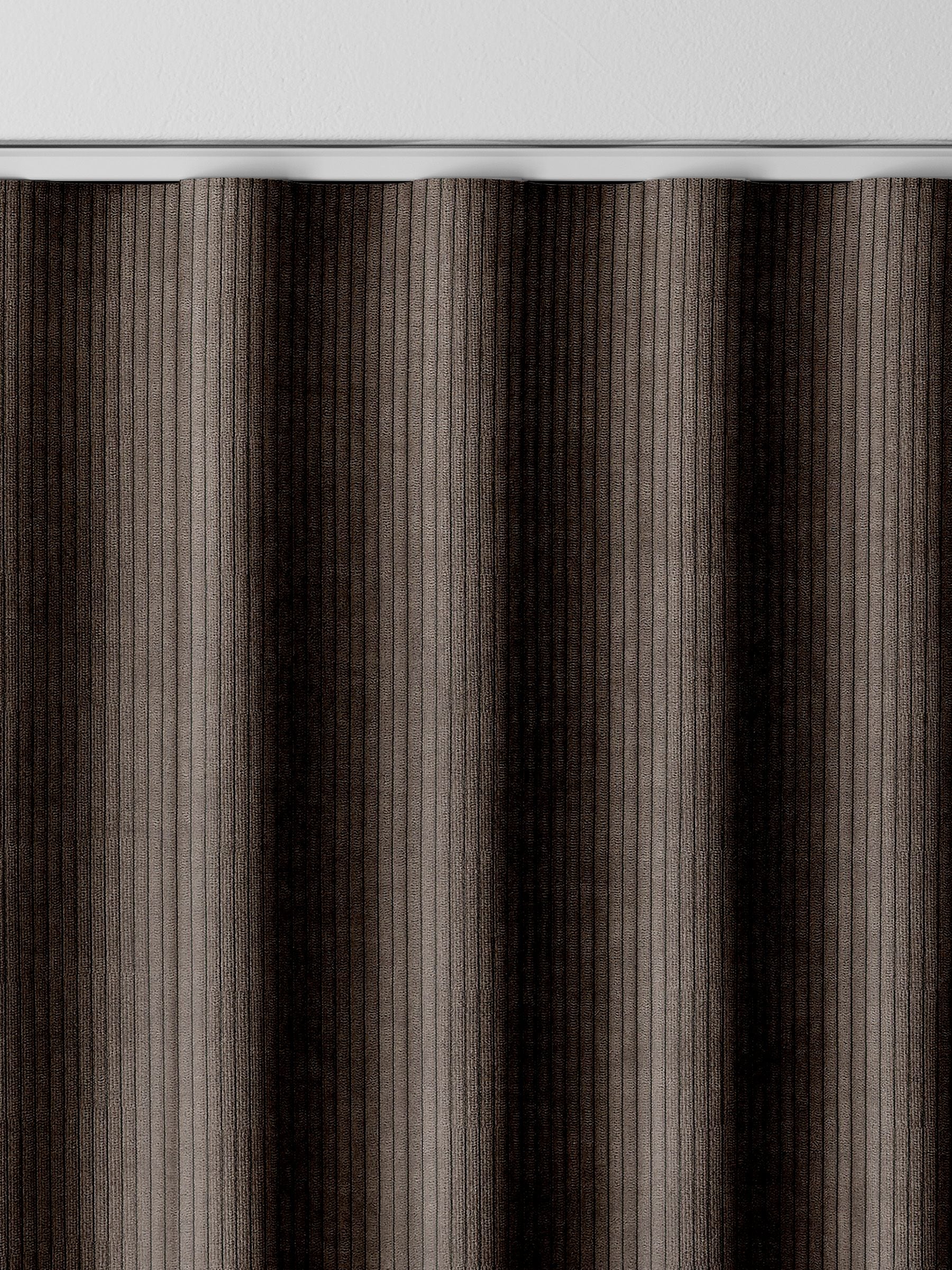 Bark Brown Jangga made to measure curtains - British product