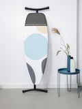 لوح كي Brabantia Black Spring Bubbles D 135x45 سم - منتج بريطاني