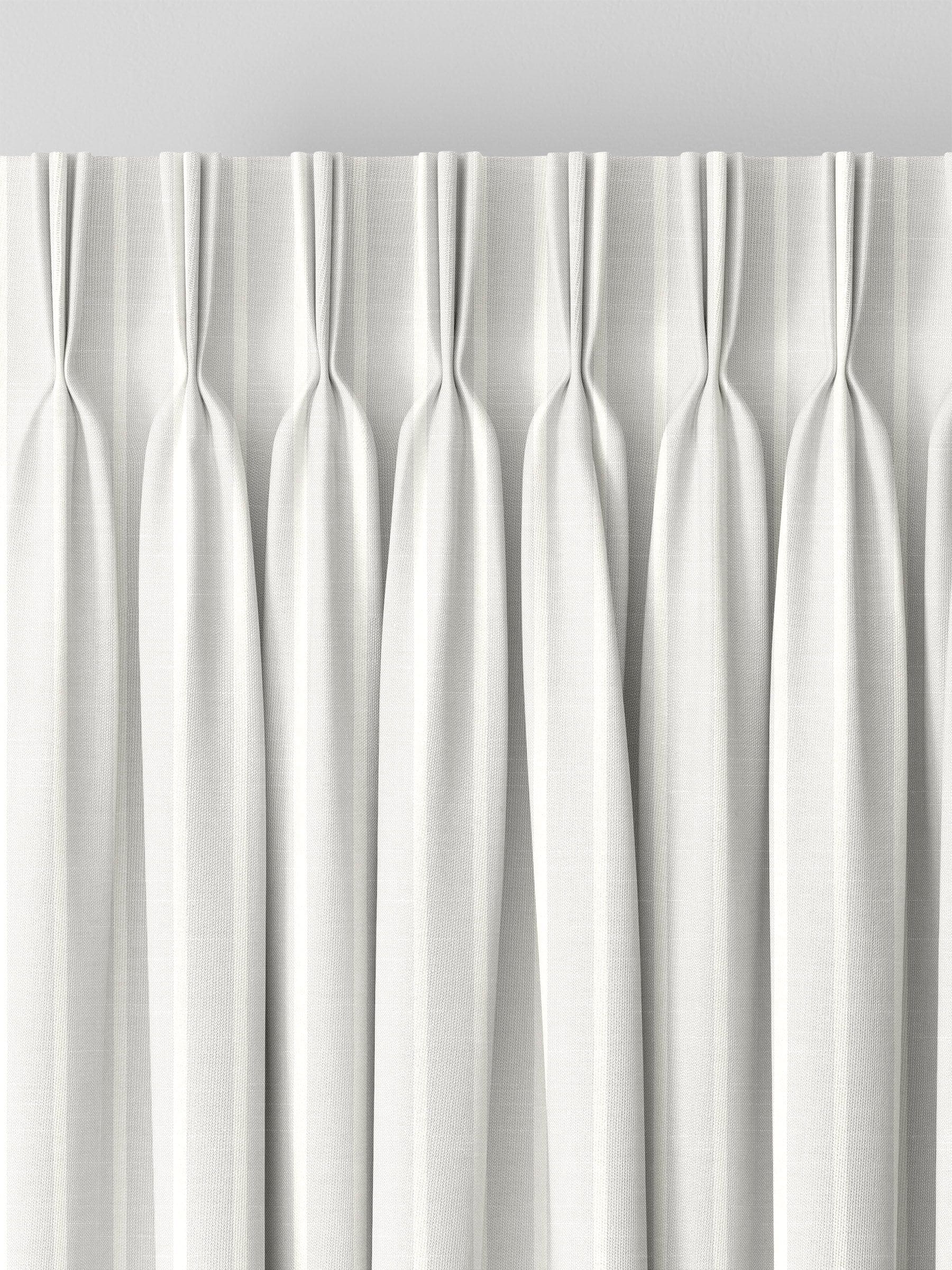 Natural Franklin made to measure curtains Franklin Pebble stripe, UK version