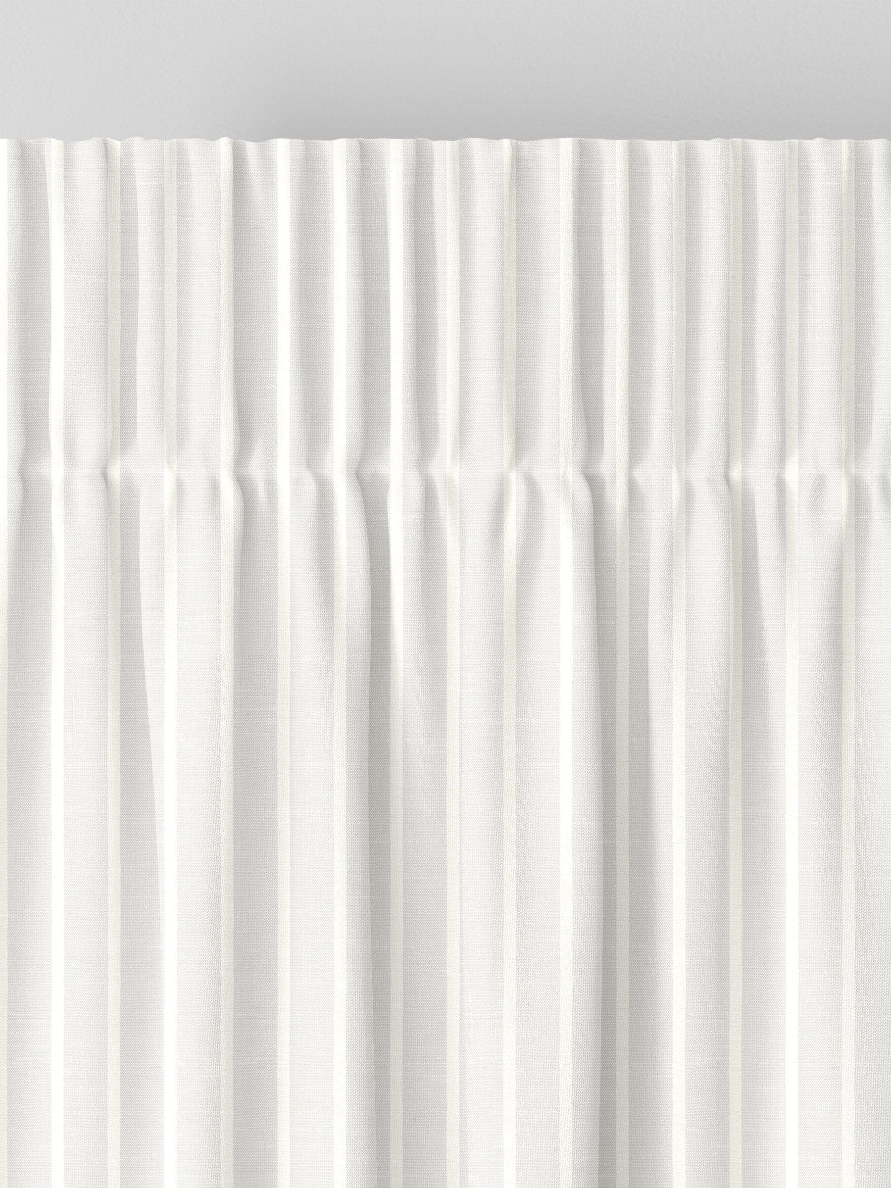 Natural Franklin made to measure curtains Franklin Pebble stripe, UK version