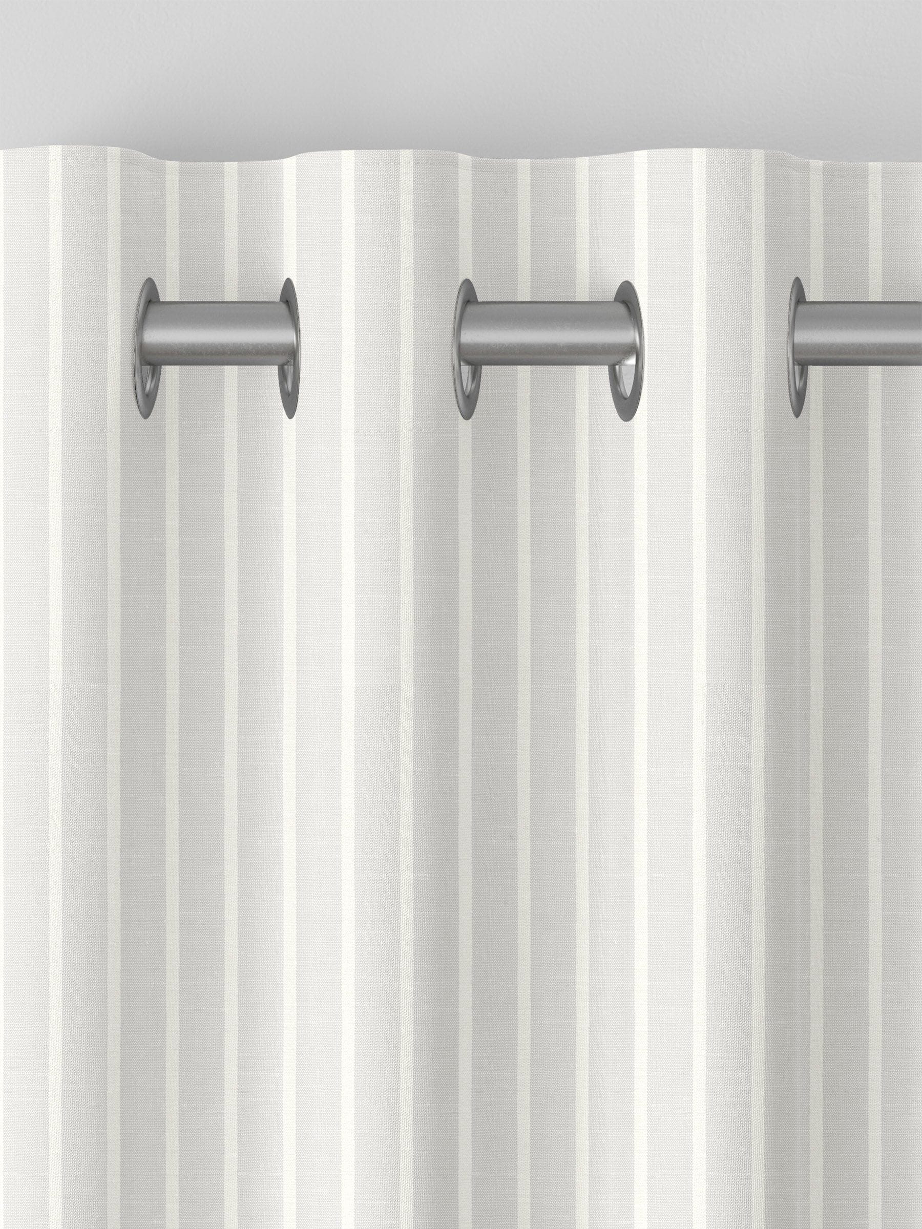 Natural Franklin made to measure curtains Franklin Pebble stripe, UK version