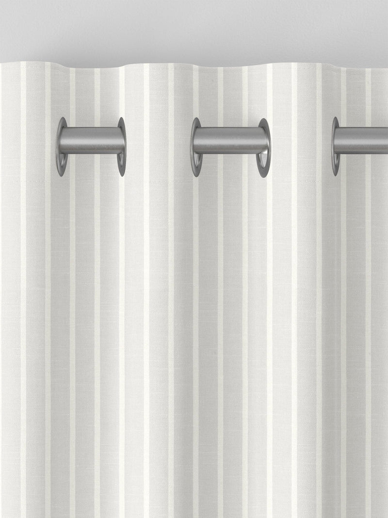 Natural Franklin made to measure curtains Franklin Pebble stripe, UK version