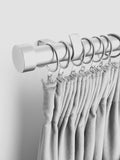 Next brushed silver pencil pleat curtain hooks pack of 50 (British brand)
