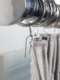 Next brushed silver pencil pleat curtain hooks pack of 50 (British brand)