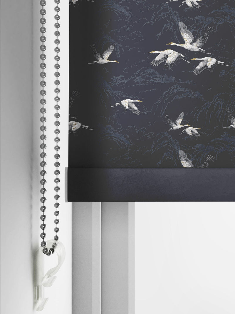 Laura Ashley Blue Animalia roller blind - UK version