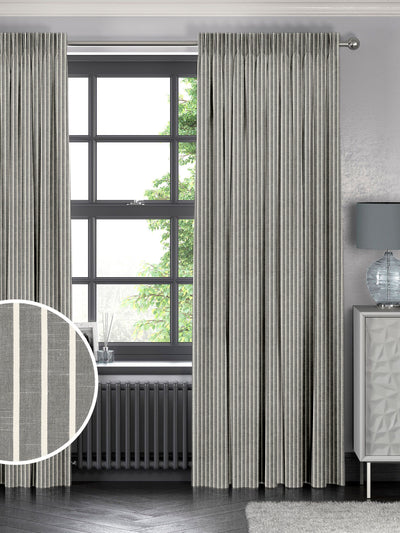 Next Black Franklin Made To Measure Curtains- Buy online at McGrocer