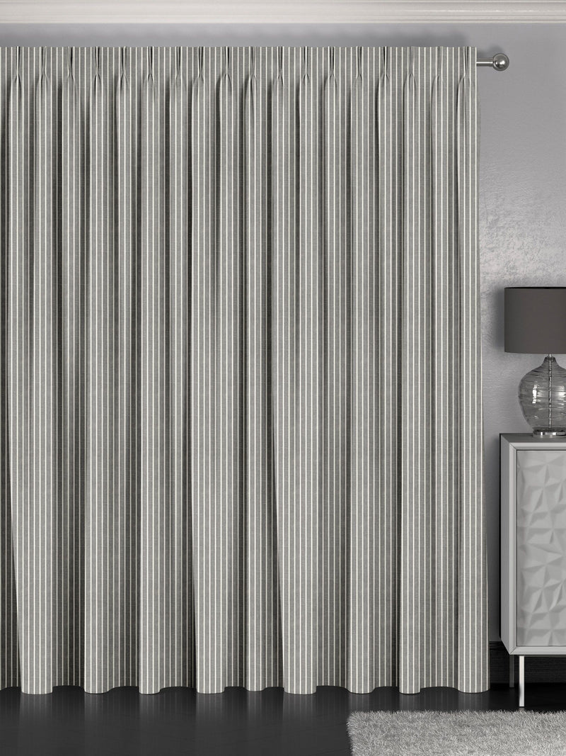 Franklin slate made to measure curtains - British product