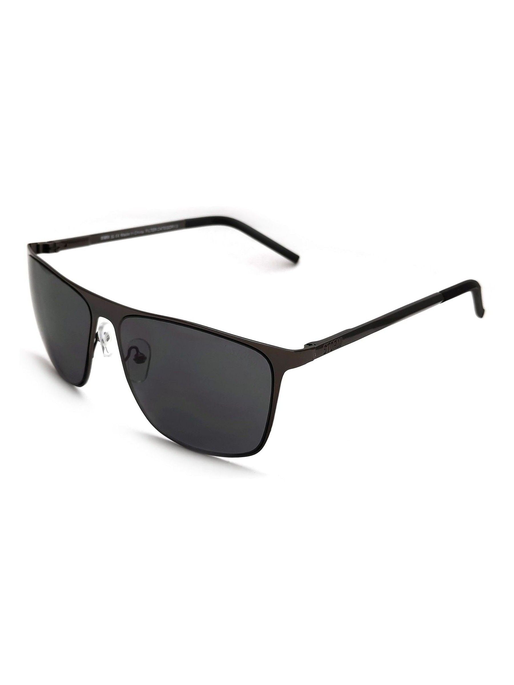 Storm London Gunmetal Dysnomia sunglasses, imported from the UK
