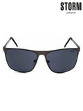Storm London Gunmetal Dysnomia sunglasses, imported from the UK