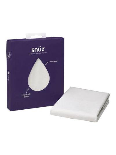 Next Snuz White SnuzBaskit Waterproof Mattress Protector- Buy online at McGrocer