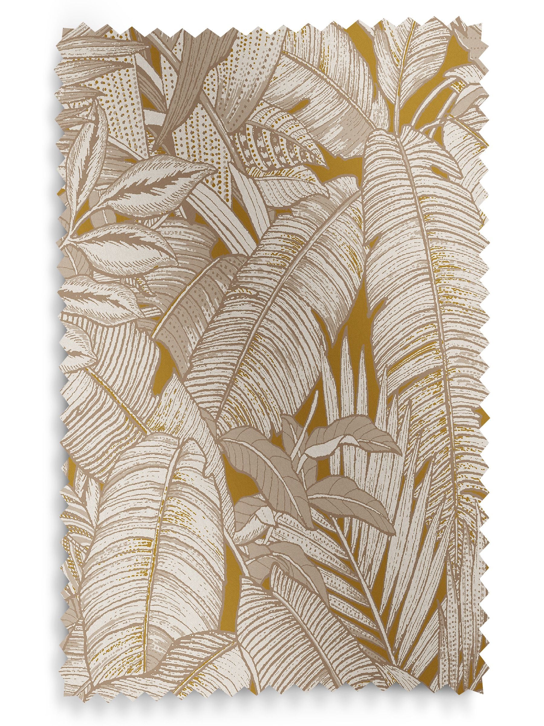 Graham & Brown Paradys Turmeric made to measure curtains, UK version