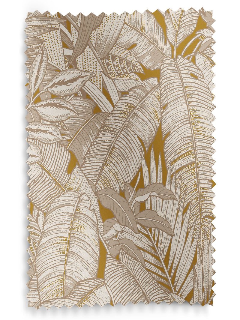 Graham & Brown Paradys Turmeric made to measure curtains, UK version