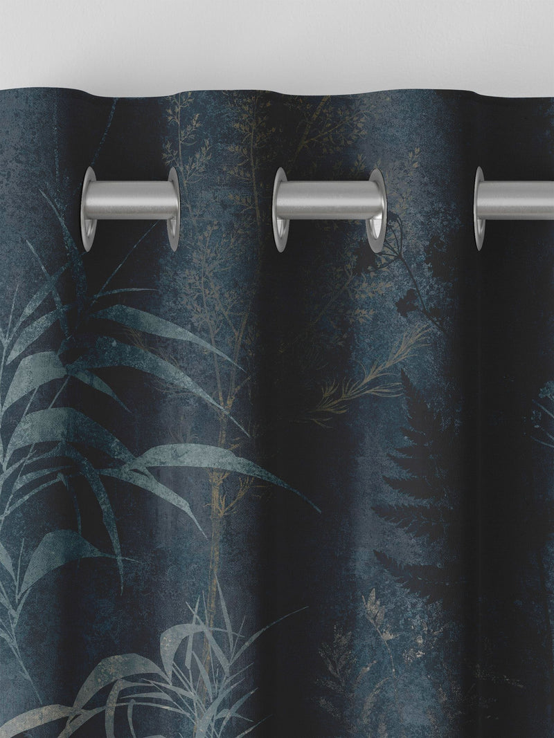 Graham & Brown midnight purple Restore made to measure curtains, UK version
