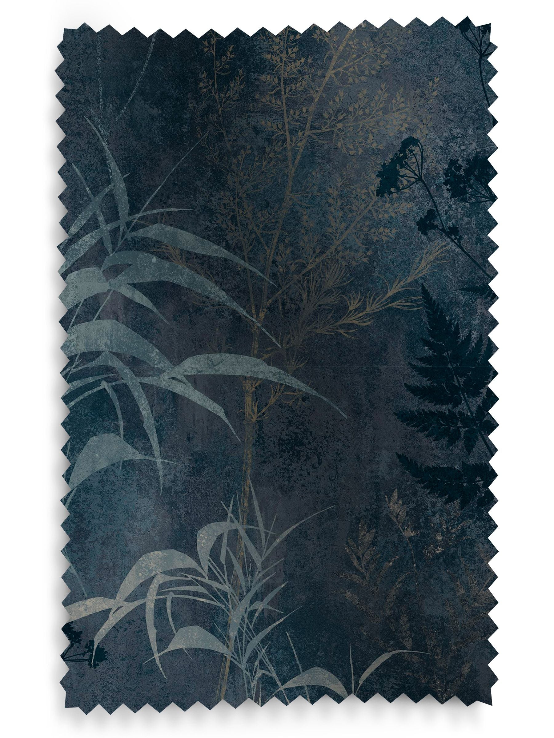 Graham & Brown midnight purple Restore made to measure curtains, UK version
