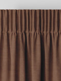 Jangga cognac brown corduroy made to measure curtains (British brand)