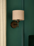 Bronze Upton 1 light wall light - British product