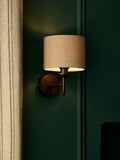 Bronze Upton 1 Light Wall Light