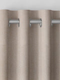 Fawn Natural Glittery made to measure curtains, UK version