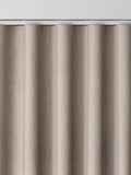 Fawn Natural Glittery made to measure curtains, UK version