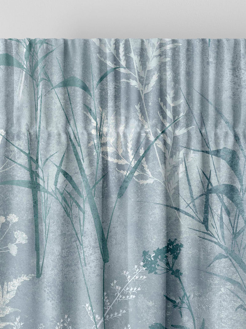 Graham & Brown Sky Blue Restore made to measure curtains, imported from the UK