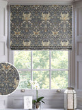 Roman blind Indigo Blue Langley, UK version