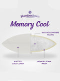 Slumberdown Memory Cool pillow firm white (British brand)