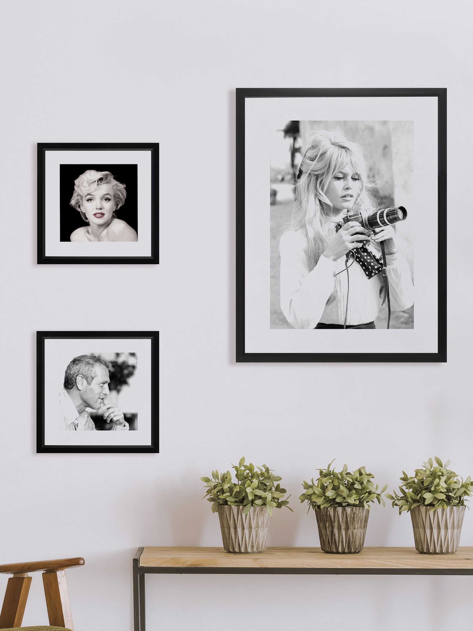 Brookpace Lascelles Brigitte Bardot framed print 86x66cm - British product