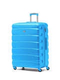 Flight Knight Cream Large Hardcase Lightweight Check-In Suitcase with 4 Wheels 29 inch