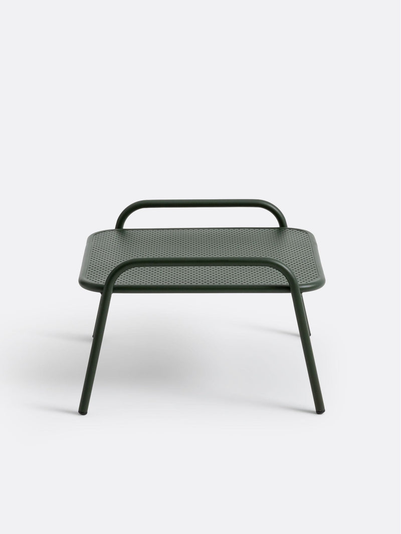 La Redoute Lysa aluminium coffee table footrest 73cm, imported from the UK