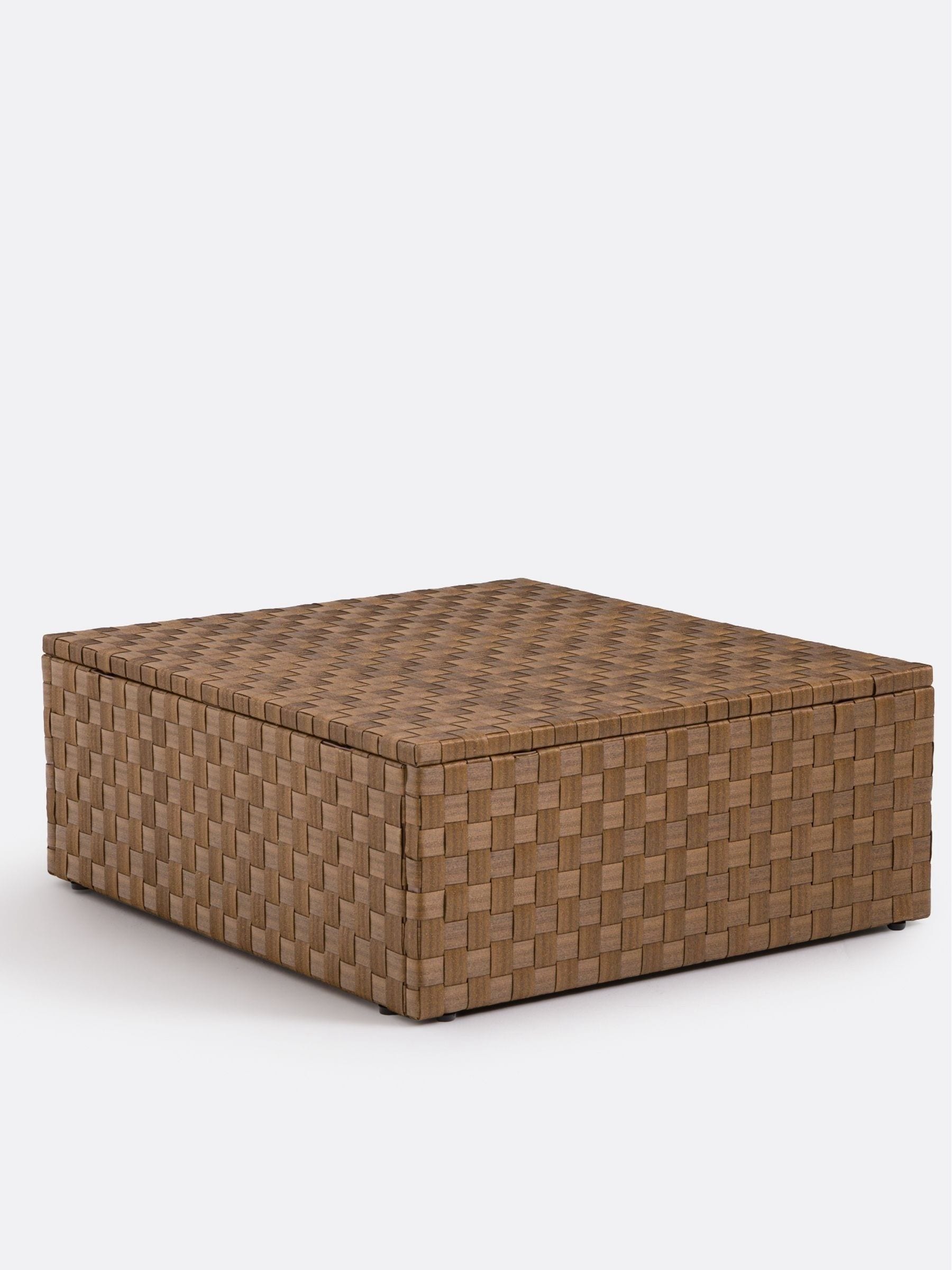 La Redoute Intérieurs Brown Alzéna garden coffee table, imported from the UK