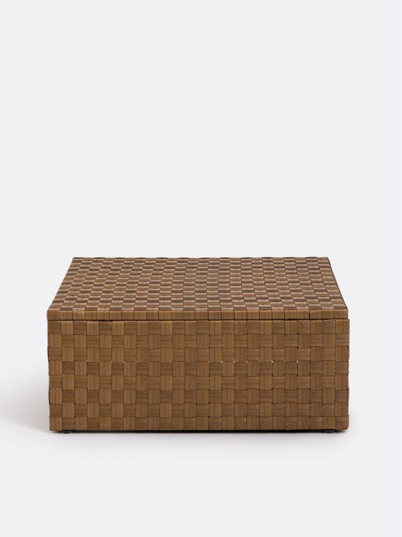 La Redoute Intérieurs Brown Alzéna garden coffee table, imported from the UK